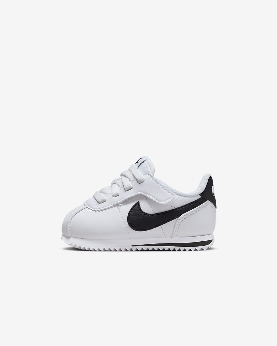 Nike cortez blanco y negro sale